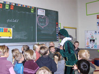 Zwarte Piet in het eerste leerjaar